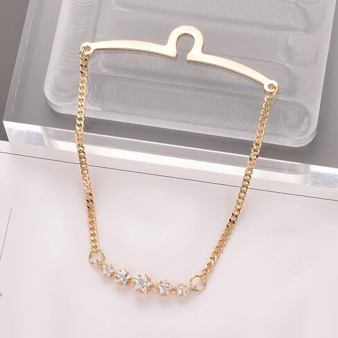 Infinity Tie Chain for Men Silver Vintage Link Groomsmen Tie Clip Party Wedding Jewelry Gift in Saudi Arabia