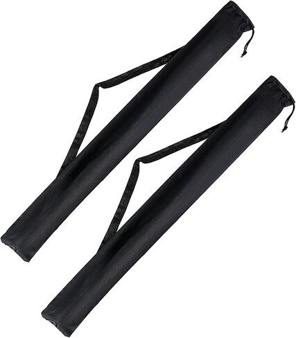 2PCS Billiard Pool Cue Stick Carrying Case Bag, Pool Stick Bag for Carrying the 1/2 Billiard Stick, Snooker Storage Carrying Bag, 35 Inches Long Black Pool Cue Carrying Case Bag in Saudi Arabia