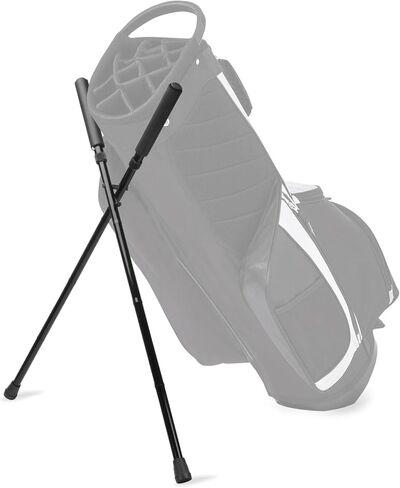 مرفق حامل حقيبة جولف بأرجل قابلة للطي من WEIGUZC | حامل محمول خفيف الوزن لحقائب الجولف للرجال | منع سقوط حقيبة العربة وتلف النادي in Kuwait