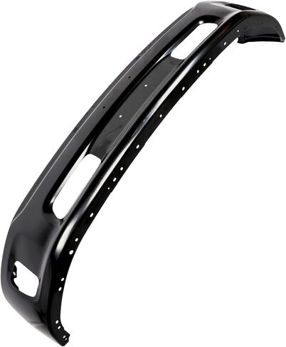 KYX Front Lower Bumper Compatible for Ram 1500 2014-2018, Fits Ram 1500 Classic 2019-2022 with Fog Light Holes & Park Assist Sensor Holes, Chrome Steel Front Bumper Face Bar, CH1002402 in Saudi Arabia