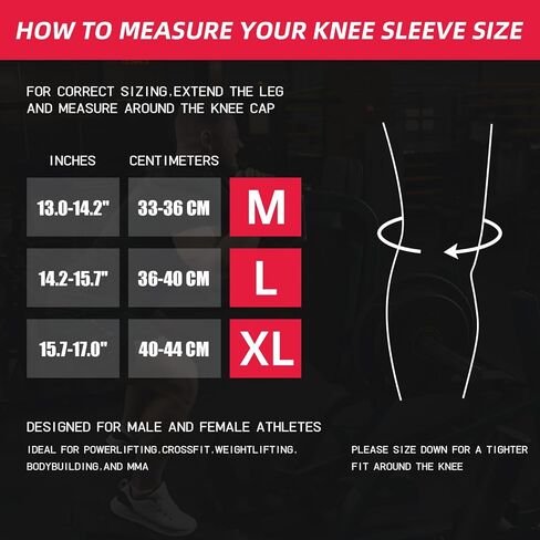 أغطية دعم وضغط الركبة من Jaffick (زوج واحد) - كم من النيوبرين 7 مم لأفضل تمرين القرفصاء ورفع الأثقال في صالة الألعاب الرياضية in Kuwait