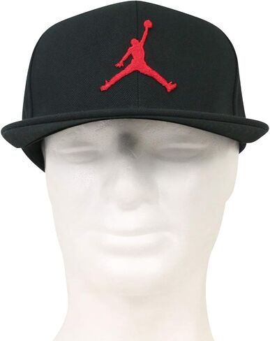 Nike Men's Jordan Pro Jumpman Snapback (US, Alpha, One Size, Cherrywood/Black) in Saudi Arabia