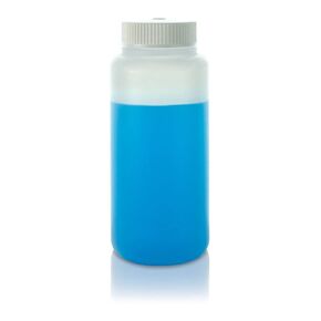 Globe Scientific 6332 Polypropylene Centrifuge Bottle, 500ml Capacity, Attached Cap, Pack of 24