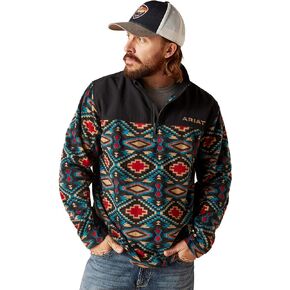 Ariat mens Basis 2.0 1/4 Zip Sweatshirt