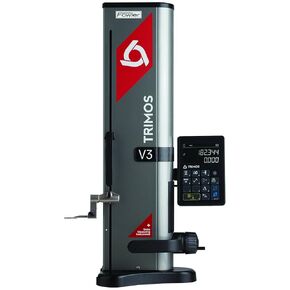 Fowler 54-192-340-0 V3 Digital Height Gage with 16"/407mm Measuring Range, Digital Height Gage with Cast Iron Base, High Contrast LCD Display, True Inch to Metric Conversion, Charging Unit Included