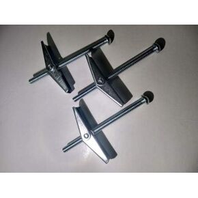 50-Pack 1/8 x 3 Combination Round Head Toggle Bolt Zinc BC-0648TBCR