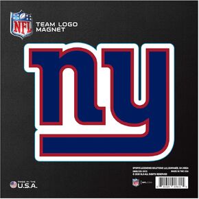 FANMATS 32376 New York Giants Large Team Logo Magnet 10" (7.5939"x5.9972")
