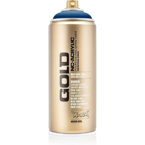 Montana Cans Montana 400 ml Color, Gold Matte Spray Paint, 13.5 Fl Oz (Pack of 1)