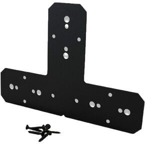 OZCO 51767 Ironwood 4-inch T-Tie Plate Connector, (1 per Pack)
