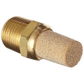 1/4" Sintered Bronze Muffler - 5 Pack - Pneumatic Air - HFX Brand