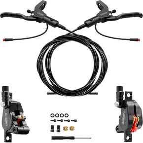 LD-210S Hydraulic Disc Brakes Set，2-PIN/Power-Off Hydraulic Brake kit for Electric Scooter/E-Scooter