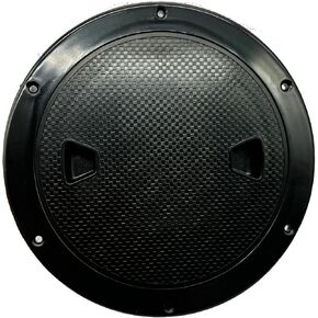 Boat Hatch Black, 4" 6" 8" Round Non Slip Inspection Deck Plate Hatch, Detachable Cover for Marine Boat Yacht Tuck RV in Saudi Arabia
