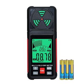 3-in-1 EMF ELF RF Meter, AC Electric Magnetic Radiation Field Detector Portable EMF Meter RF Detector for EF/RF/MF/WiFi Signal/Microwave, Emf Radiation Meter Suitable for Home, Office, Ghost Hunting