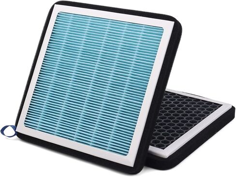 2 Pack HEPA Cabin Air Filter Fits for 2023-22 Tundra, 2023-18 Lexus LS500h, 2023 Sequoia Activated Carbon Cabin Filter Replacement 87139-50110 Car Accessories in Saudi Arabia