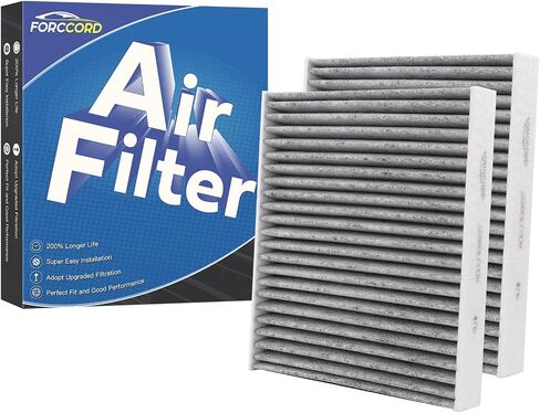 2 Pack HEPA Cabin Air Filter Fits for 2023-22 Tundra, 2023-18 Lexus LS500h, 2023 Sequoia Activated Carbon Cabin Filter Replacement 87139-50110 Car Accessories in Saudi Arabia
