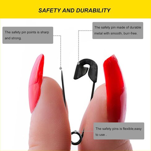 Small Colored Safety Pins,500 Pcs Small Safety Pins 0.75Inch/19mm Mini Safety Pins for Clothes Tiny Safety Pins for Hang Tag,Art Crafting,Sewing,Jewelry Making in Saudi Arabia