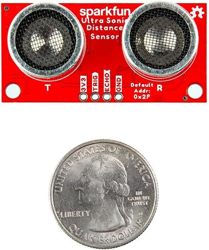 SparkFun Ultrasonic Distance Sensor - TCT40 (Qwiic) Ultrasonic Distance Sensor - HC-SR04 Non-Contact Distance Measurement - Operating Voltage 3.3V - Board Dimensions: 1.75 in x 0.85 in in Kuwait