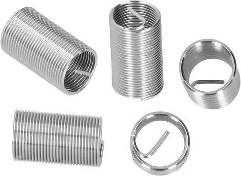 20 PCS Thread Repair Insert, M14 x 1.25 Helicoil Thread Sleeves, SUS304 Wire Thread Sheaths for Hydraulic Machinery, Welding Equipment(1.5D) in Saudi Arabia