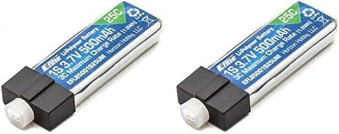 E-flite 500mAh 1S 3.7V 25C LiPo High Current UMX Connector EFLB5001S25UM MultirotorPartsReplacement Parts in Saudi Arabia