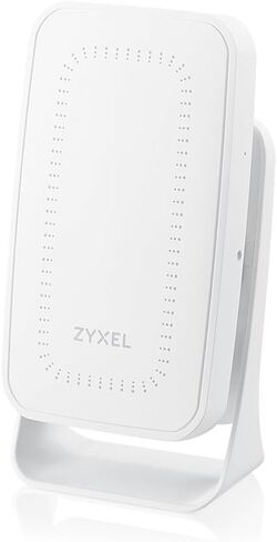Zyxel WiFi 6E AXE7800 Wireless Gigabit Enterprise Access Point | Tri-Band Operation | Smart Antenna |2.5G Uplink | Mesh |Cloud, App, Direct or Controller MGMT | POE++ | Nebula Pro Pack | WAX640S-6E in Saudi Arabia