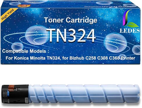 TN324 TN514 Toner Cartridge Replacement for Konica Minolta TN-324 TN 324 TN-514 TN514Compatible with Bizhub C258 C308 C368 Printer (28000 Pages, Magenta) in Saudi Arabia