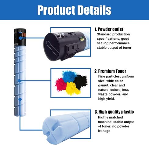 TN324 TN514 Toner Cartridge Replacement for Konica Minolta TN-324 TN 324 TN-514 TN514Compatible with Bizhub C258 C308 C368 Printer (28000 Pages, Magenta) in Saudi Arabia