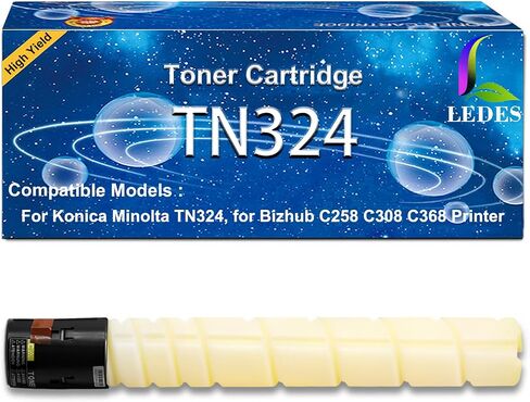 TN324 TN514 Toner Cartridge Replacement for Konica Minolta TN-324 TN 324 TN-514 TN514Compatible with Bizhub C258 C308 C368 Printer (28000 Pages, Magenta) in Saudi Arabia