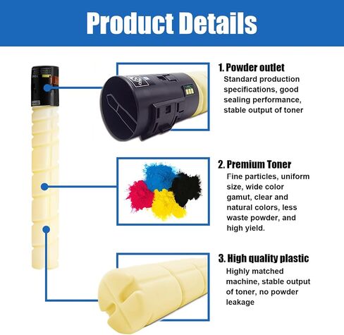 TN324 TN514 Toner Cartridge Replacement for Konica Minolta TN-324 TN 324 TN-514 TN514Compatible with Bizhub C258 C308 C368 Printer (28000 Pages, Magenta) in Saudi Arabia