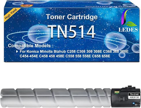 TN324 TN514 Toner Cartridge Replacement for Konica Minolta TN-324 TN 324 TN-514 TN514Compatible with Bizhub C258 C308 C368 Printer (28000 Pages, Magenta) in Saudi Arabia