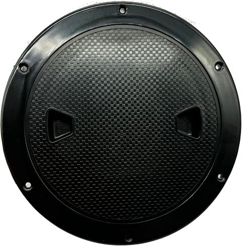 Boat Hatch Black, 4" 6" 8" Round Non Slip Inspection Deck Plate Hatch, Detachable Cover for Marine Boat Yacht Tuck RV in Saudi Arabia