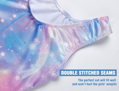 Girls Gymnastics Leotards for 6-7 Years Old Sparkly Green Donuts Print Sleeveless Biketard with Shorts Classic Unitards in Kuwait