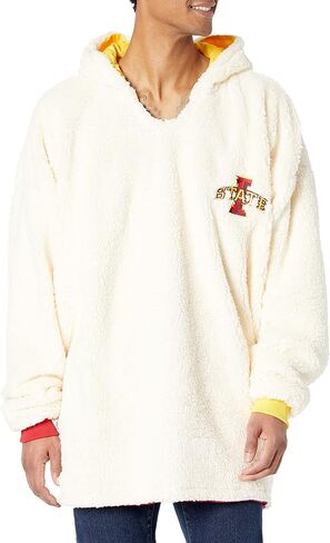 FOCO NCAA Reversible Oversized Sherpa Hoodie Sweatshirt Hoodeez in Saudi Arabia
