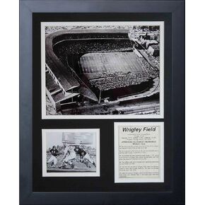Legends Never Die Chicago Bears Wrigley Field Framed Photo Collage, 11x14-Inch