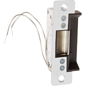 Adams Rite 7100 Series Clear Anodized Zinc Aluminum Alloy Electric Strike, 24 VDC (Pack of 1)