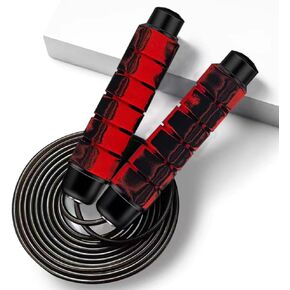 Home Exercise Adjustable Jump Rope for Women,Men,Tangle-Free Skipping Rope with Ball Bearings for Fitness,Speed Jump Rope for Workout