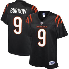 NFL PRO LINE Women's Joe Burrow Black Cincinnati Bengals Player Jersey