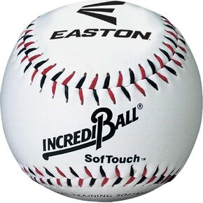 Easton IncrediBall SofTouch Baseball, White
