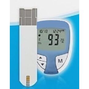 Glucostrips Made for Ba'yer Blood Glucose Monitors Only (Old Model), 100 Count + TouchSense Rounded Lancets,100 Counts (Combo)
