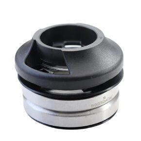 DJC Bike Integrated Cable Routing Threadless Headset 52mm Inner Line Bearing Headset for Straight and Tapered Fork (Alu Cap)