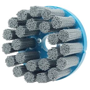 Weiler 85814 4" Nylox Disc Brush, Crimped Filament, .035/180SC Fill, 7/8" Arbor Hole, Made in The USA