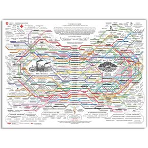 Generic The Healing Web Poster - Natural Remedies Chart 16x24inch-Unframed