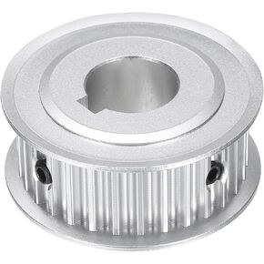 uxcell 5M-30T-3/4B Timing Belt Pulley 3/4" Bore, 30 Teeth Aluminum Alloy Synchronous Wheel with Keyway, Pitch 5mm Tooth for 15mm Width Belt in Saudi Arabia