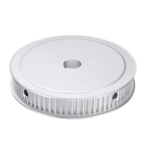 uxcell 5M-70T-1/2B Timing Belt Pulley 1/2" Bore, 70 Teeth Aluminum Alloy Synchronous Wheel with Keyway, Pitch 5mm Tooth for 15mm Width Belt