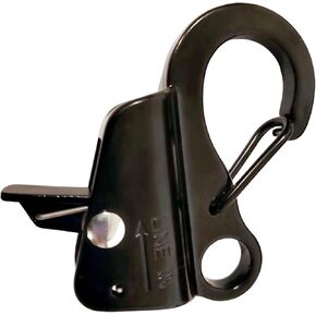 Boat Anchor Hook Sliding Hook,Stainless Steel 316 Knotless Anchor Hook Clips with Quick Release for 3/8'' - 5/8'' Rope
