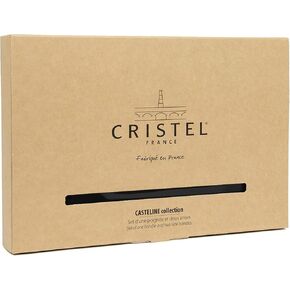 Cristel®, Set of Detachable Handle includes 1 handle + 2 side handles, Beech Wood, Stainless Steel Mechanism, Casteline collection