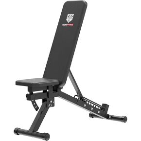 Major Fitness Weight Bench, Capacity Bench Press and 32 Adjustable Positions Strength Training Bench for Garage and Home Gym Workouts, Weight Lifting, and Bench Press