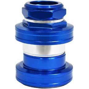 YST Old School BMX 1" Threaded Bike Headset 32.7 Cups 26.4mm, Blue, YT2886