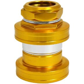 YST Old School BMX 1" Threaded Bike Headset 32.7 Cups 26.4mm, Gold, YT2887