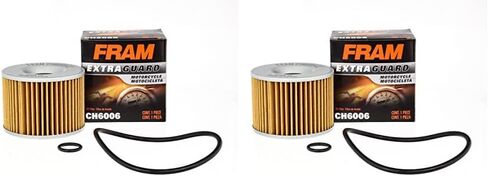 FRAM Extra Guard CH6006 Motorcycle/ATV Replacement Oil Filter, Fits Select Yamaha Models in Saudi Arabia