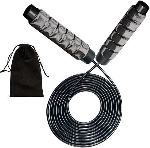 Home Exercise Adjustable Jump Rope for Women,Men,Tangle-Free Skipping Rope with Ball Bearings for Fitness,Speed Jump Rope for Workout in Saudi Arabia